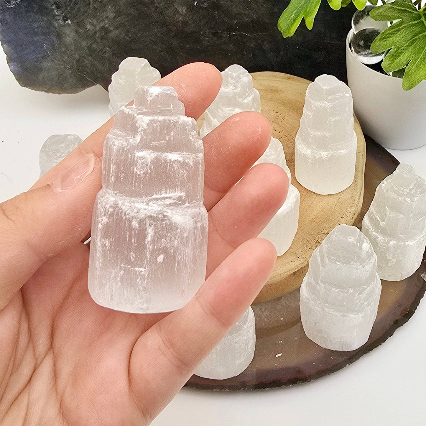 Selenite Crystal Tower (10 Pack)