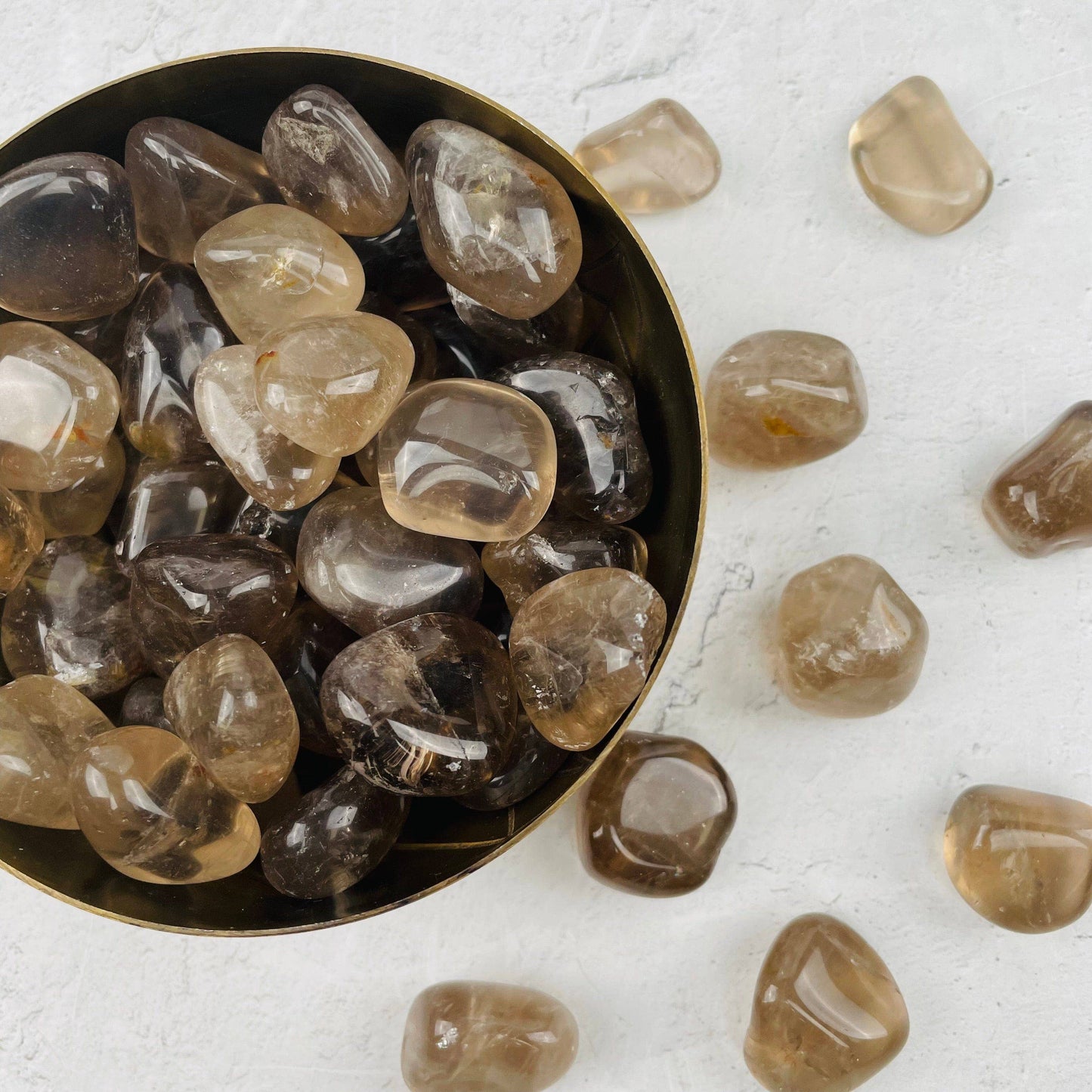 Tumbled/Polished Smokey Quartz Crystal