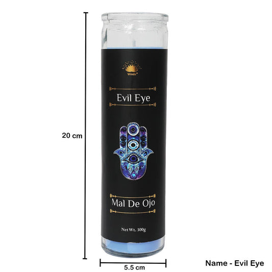 Evil Eye 7-Day Ritual Candle (8" x 2")