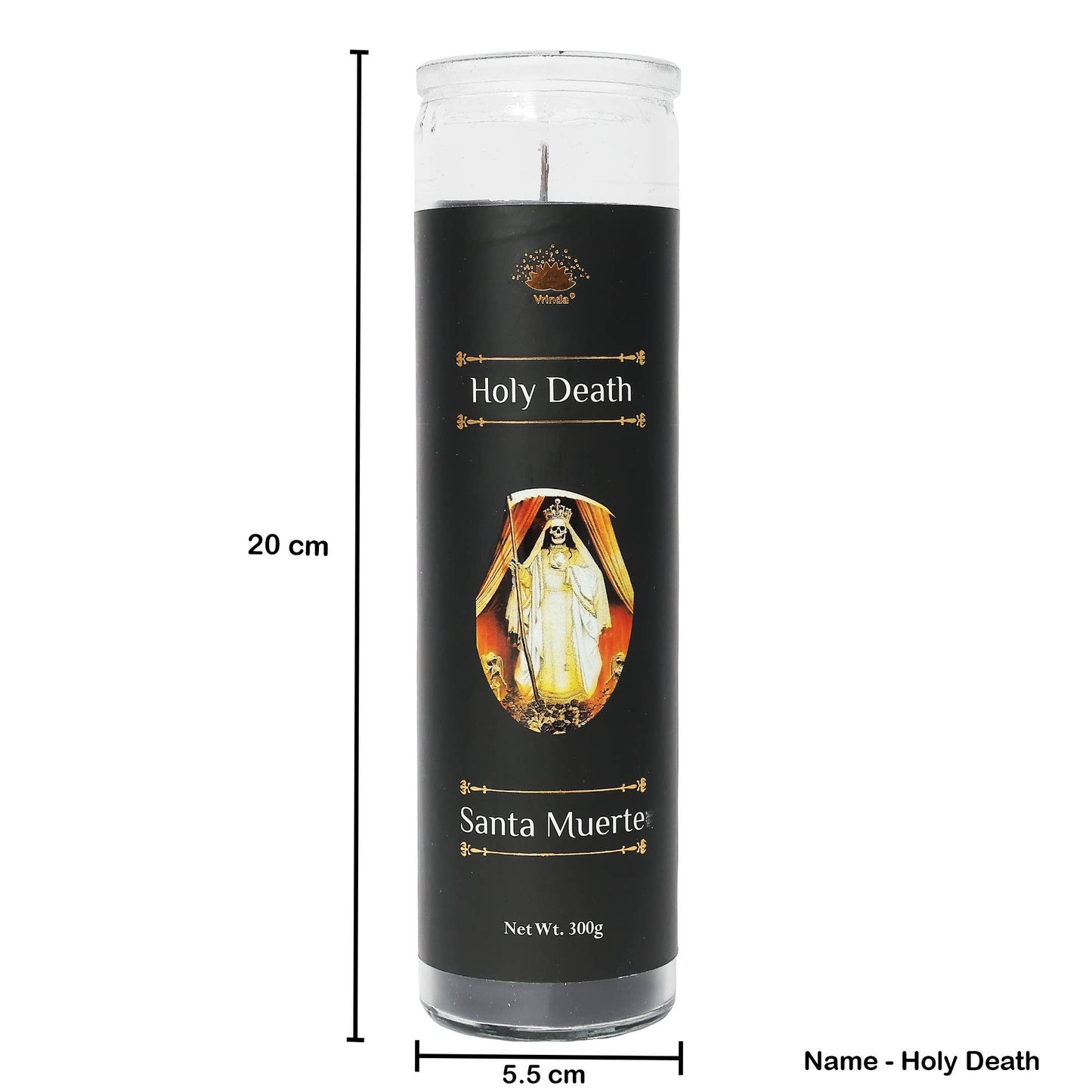 Holy Death 7-Day Ritual Candle (8" x 2")