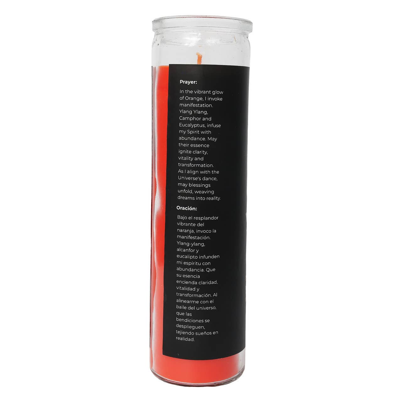 Manifestation 7-Day Ritual Candle (8" x 2")