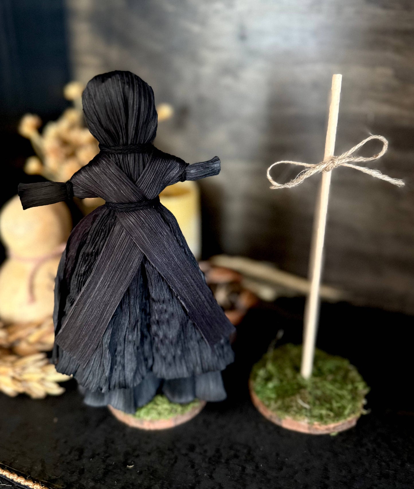 Wood Stand For Corn Husk Poppets