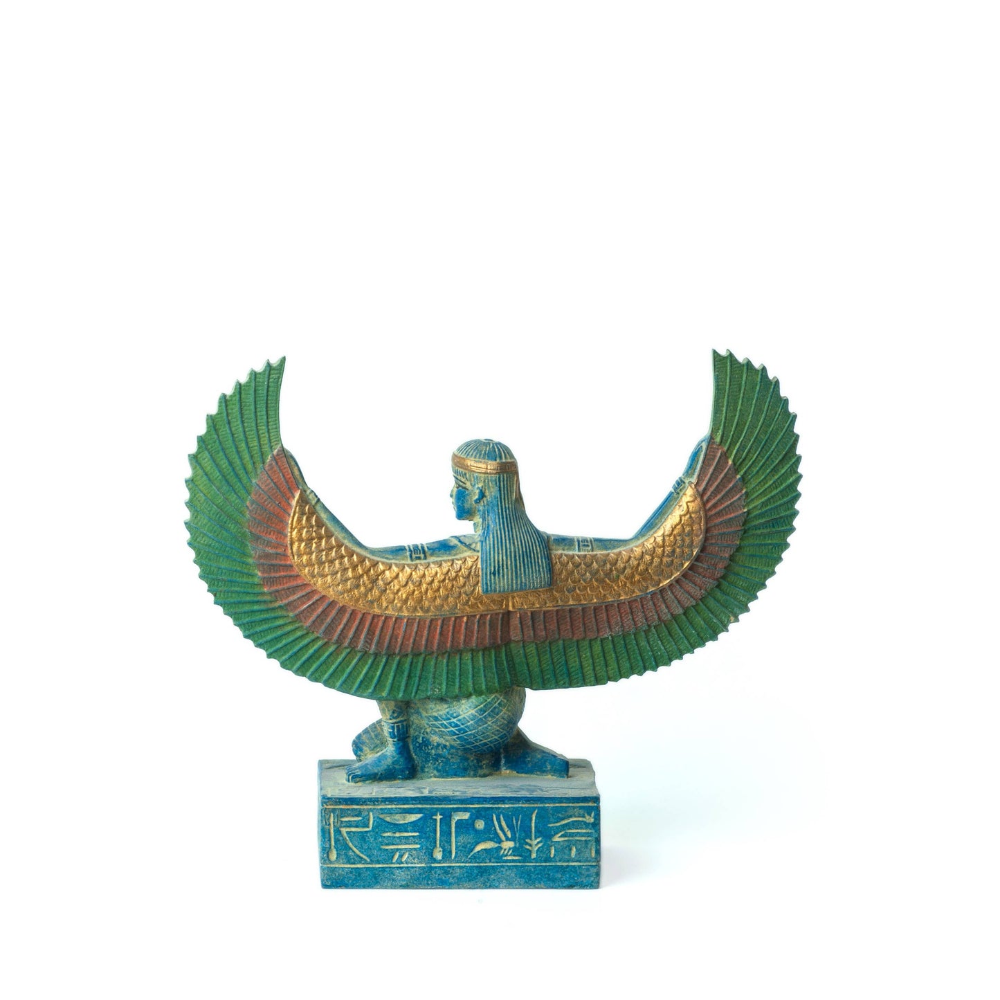 Egyptian Winged Isis Statue (9")