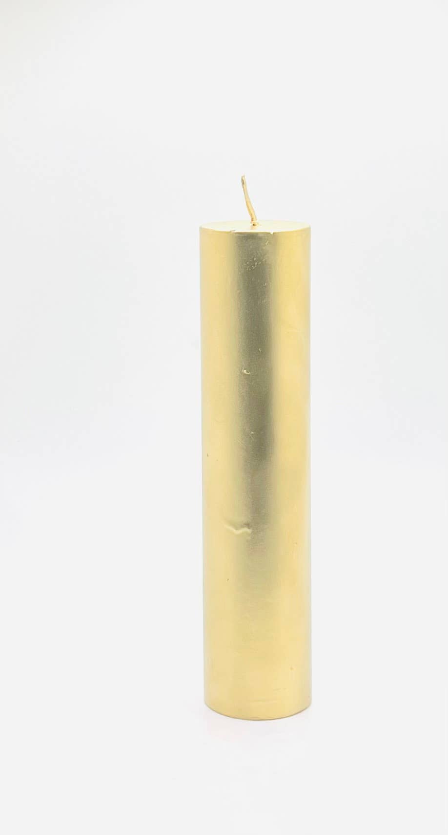 Gold Pillar Candle (1.5" x 7")