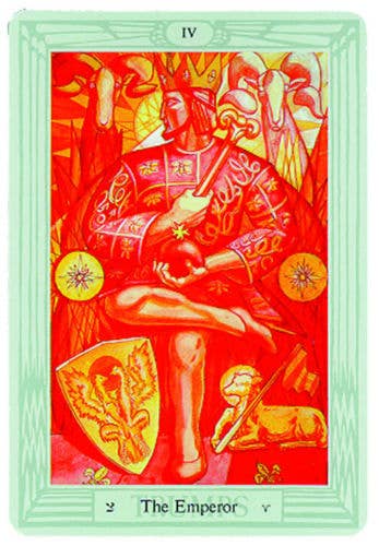 Aleister Crowley Thoth Standard Tarot Deck