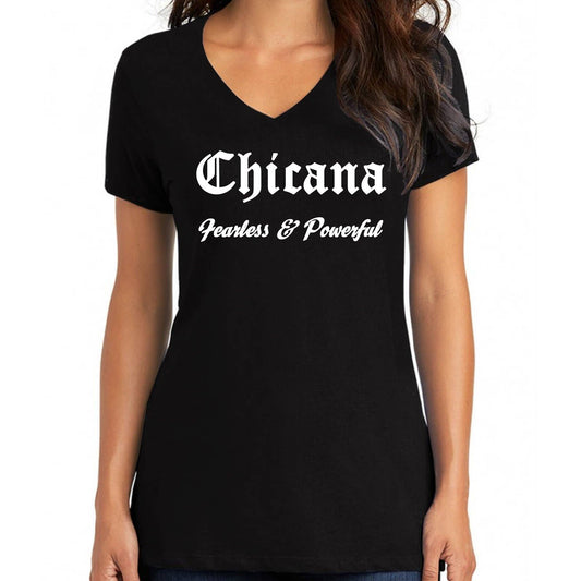 "Chicana: Fearless & Powerful" T-Shirt