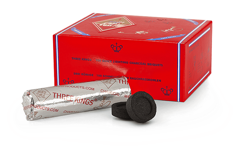 Three Kings Lighting Charcoal Briquets