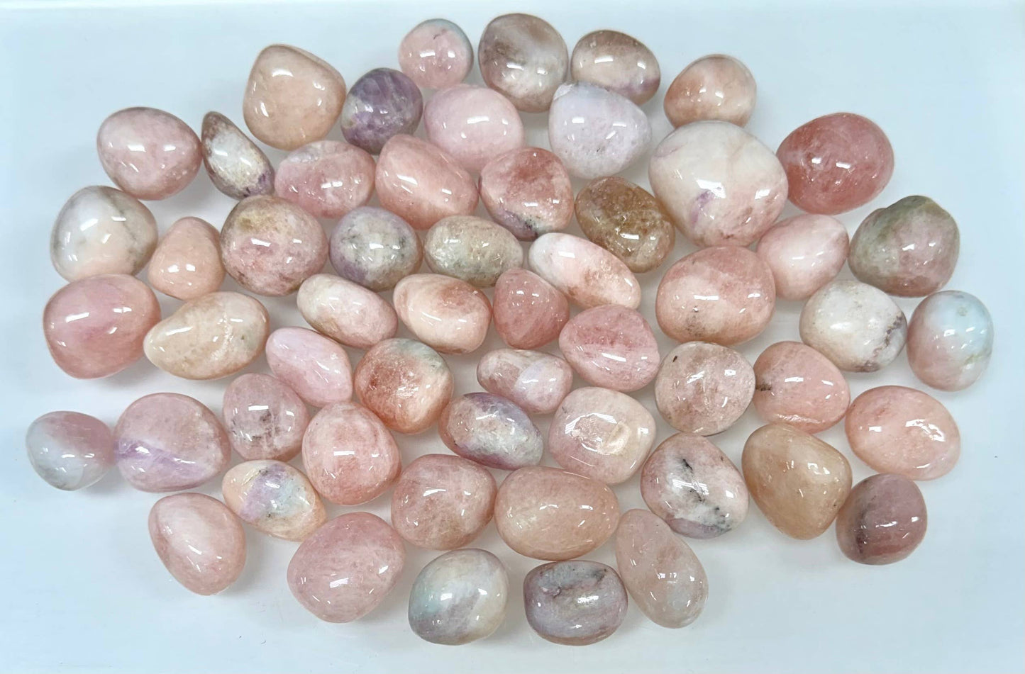 Tumbled/Polished Natural Pink Morganite
