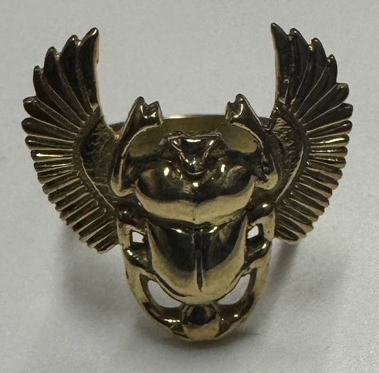 Medium Scarab Ring