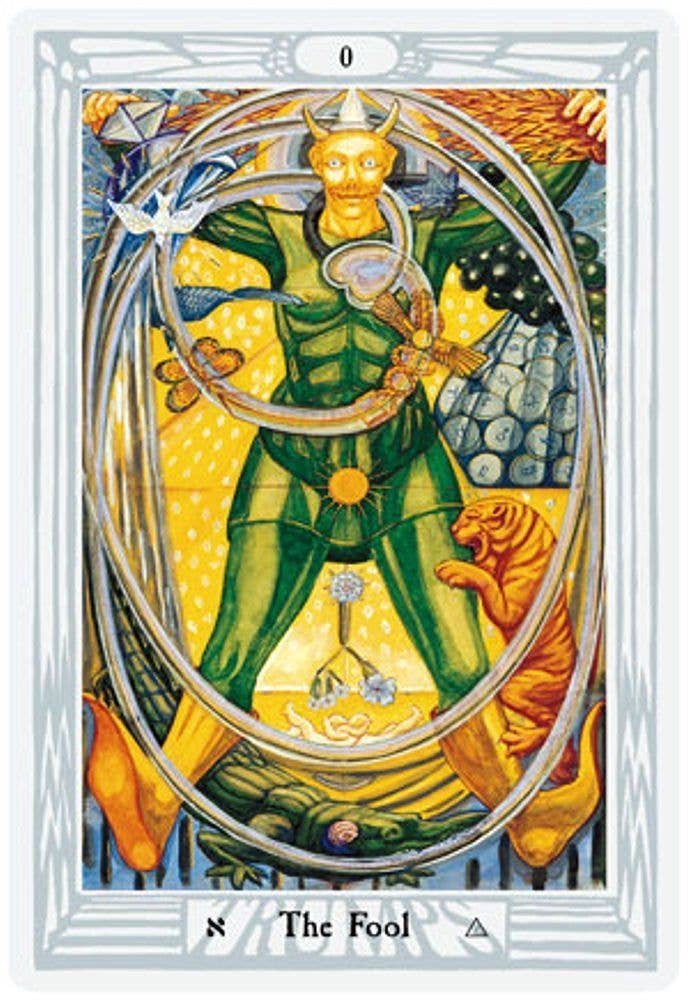 Aleister Crowley Thoth Standard Tarot Deck