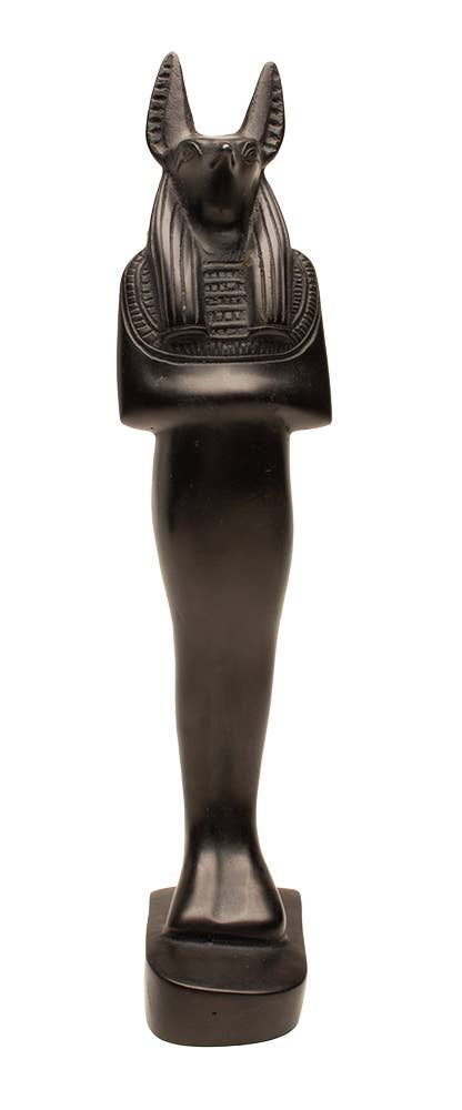 Egyptian Anubis Mummy Statue (11")