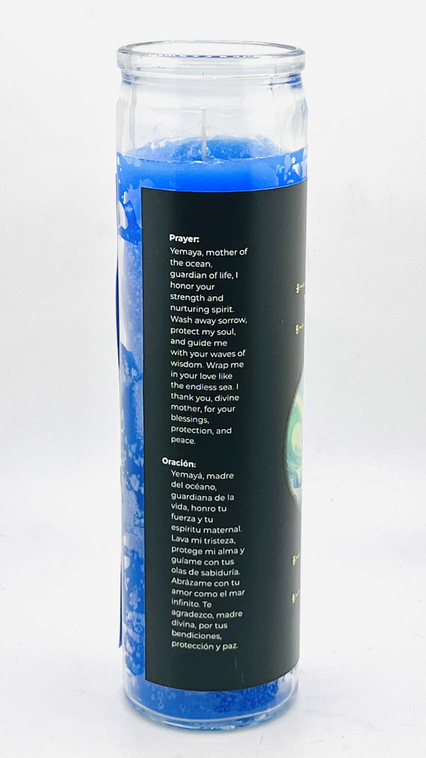 Yemaya 7-Day Candle (8" x 2")