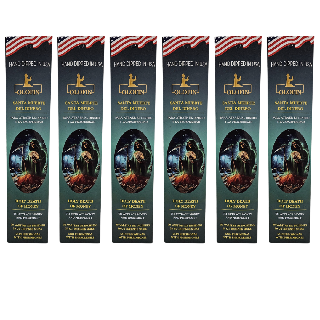 Santa Muerte Del Dinero Holy Death Of Money Incense